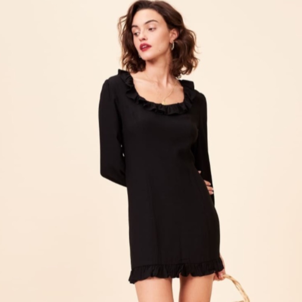 ROUJE Gaspard Dress Black Size 36